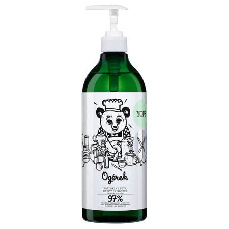 Yope Pepino, líquido lavavajillas natural, 750 ml