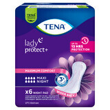 Tena Lady, compresas urológicas, Maxi Night, 6 uds.