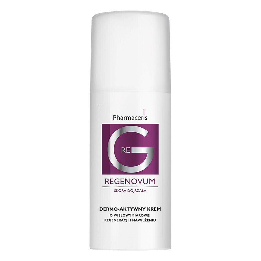 Pharmaceris G Regenovum, crème visage dermo-active à régénération et hydratation multidimensionnelles, 50 ml