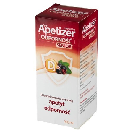 Apetizer Immunity Senior, jarabe, 100 ml