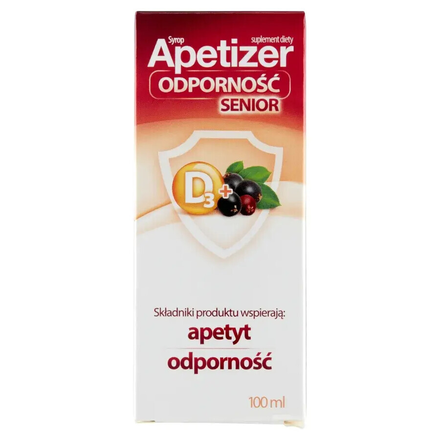 Apetizer Immunity Senior, jarabe, 100 ml