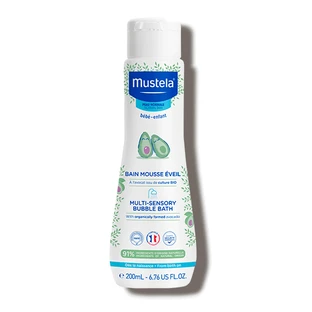 Mustela Multi-Sensory Bubble Bath Płyn do kąpieli, 200 ml