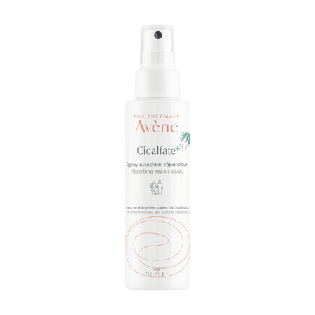 Avene Cicalfate+, regenerating drying spray, sensitive skin prone to maceration, 100 ml