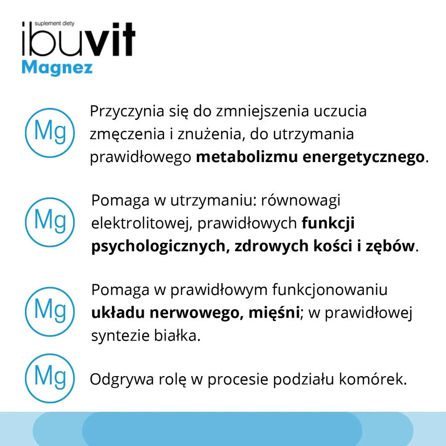 Ibuvit Magnesio, 30 comprimidos de liberación controlada