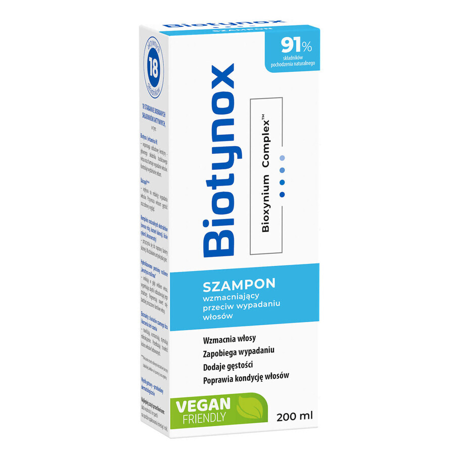 Biotynox, șampon de întărire împotriva căderii părului, 200 ml