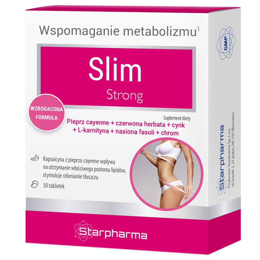 SlimStrong, 30 tablets