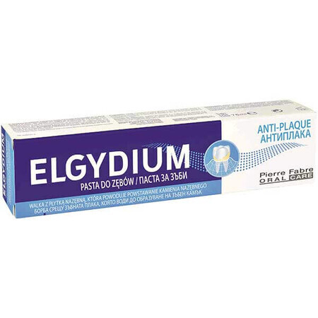 Elgydium Anti-Plaque toothpaste against bacterial plaque, 75 ml