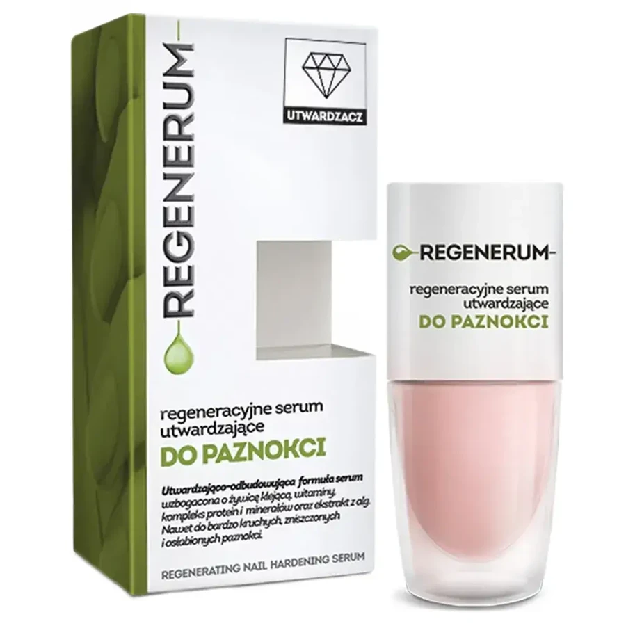 Regenerum, regenerujące serum do paznokci w lakierze, utwardzające, 8 ml: ceny i cechy