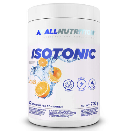 Allnutrition Isotonic, sabor naranja, 700 g