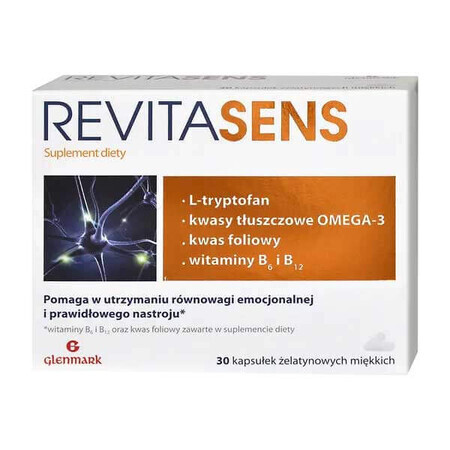 Revitasens, 30 zachte capsules