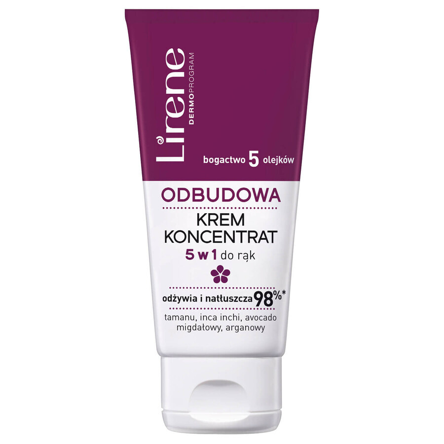 Lirene Reconstruction, handcrème 5in1, 50 ml