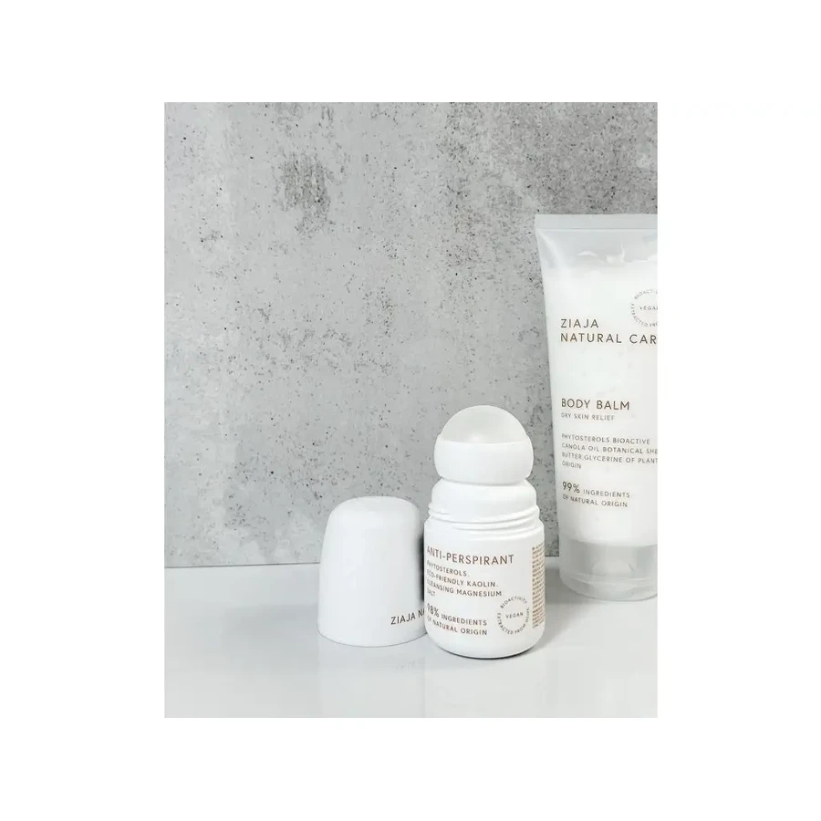Ziaja Natural Care, desodorante protección anti-olor, roll-on, 60 ml