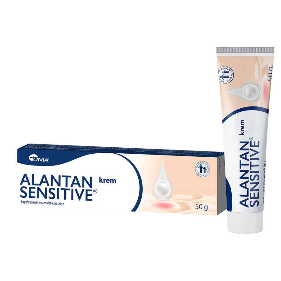 Alantan Sensitive, crema para bebés desde el primer día, niños y adultos, 50 g