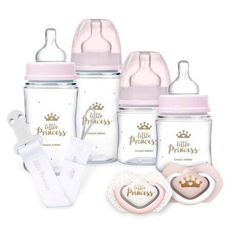 Canpol Baby Royal Baby Set Niña, canastilla para recién nacido, 1 pieza