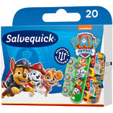 Salvequick, tiritas para niños, impermeables, Psi Patrol, 20 unidades