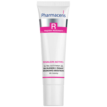 Pharmaceris R Rosalgin Active+, ultraactieve gel voor erytheem en papulopustulaire laesies, 30 ml