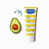 Mustela Sun Bebe Enfant-Famille, leche solar para rostro y cuerpo, FPS 50+, 100 ml