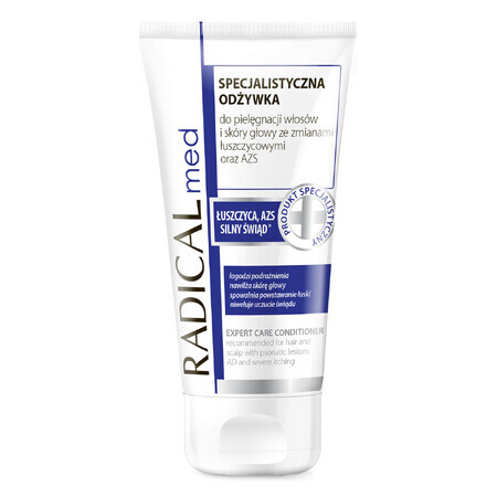 Radical Med, Specialized conditioner for hair and scalp care with psoriasis and AD lesions, 200 ml