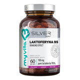 MyVita Silver Lactoferrin 95, 60 cápsulas