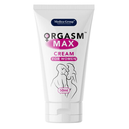 Medica-Group Orgasm Max Cream for Woman, crema íntima potenciadora del orgasmo, 50 ml