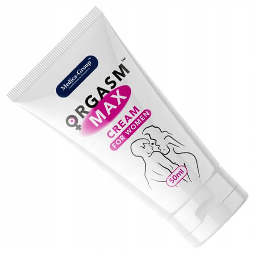 Medica-Group Orgasm Max Cream for Woman, crema íntima potenciadora del orgasmo, 50 ml