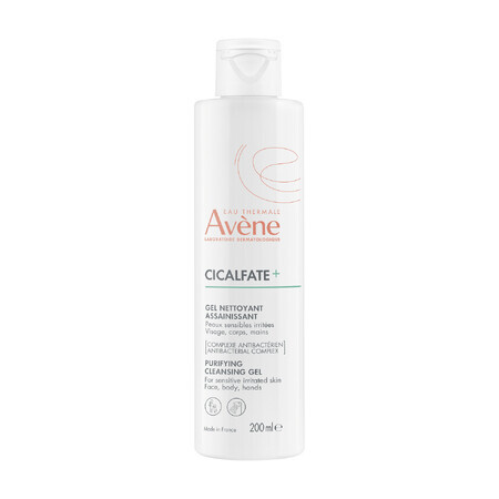 Avène Cicalfate+, gel nettoyant pour le lavage, 200 ml