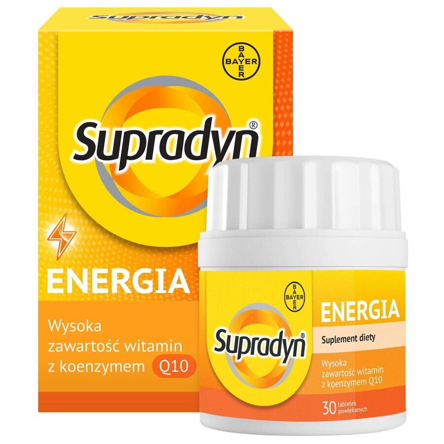 Supradyn Energía, 30 comprimidos