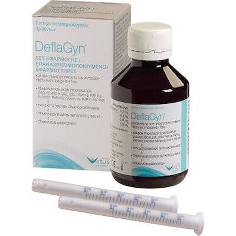 DeflaGyn vaginal gel/2 applicators, 150 ml, Virtus Pharma