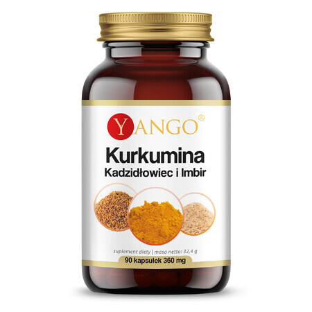 Yango Curcumine Encens et Gingembre, 90 gélules