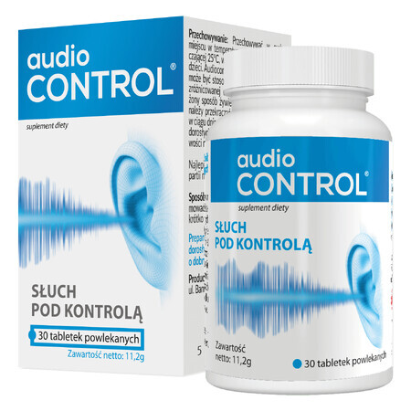 Audiocontrol, 30 comprimidos