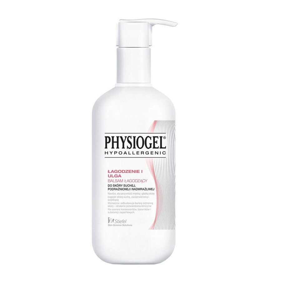 Physiogel Soothing and Relieving Lotion, piele uscată, iritată și hipersensibilă, 400 ml