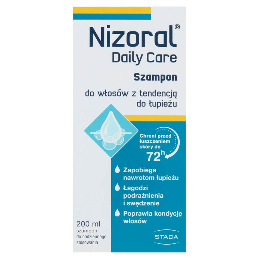 Nizoral Daily Care, champú para cabellos con tendencia a la caspa, 200 ml