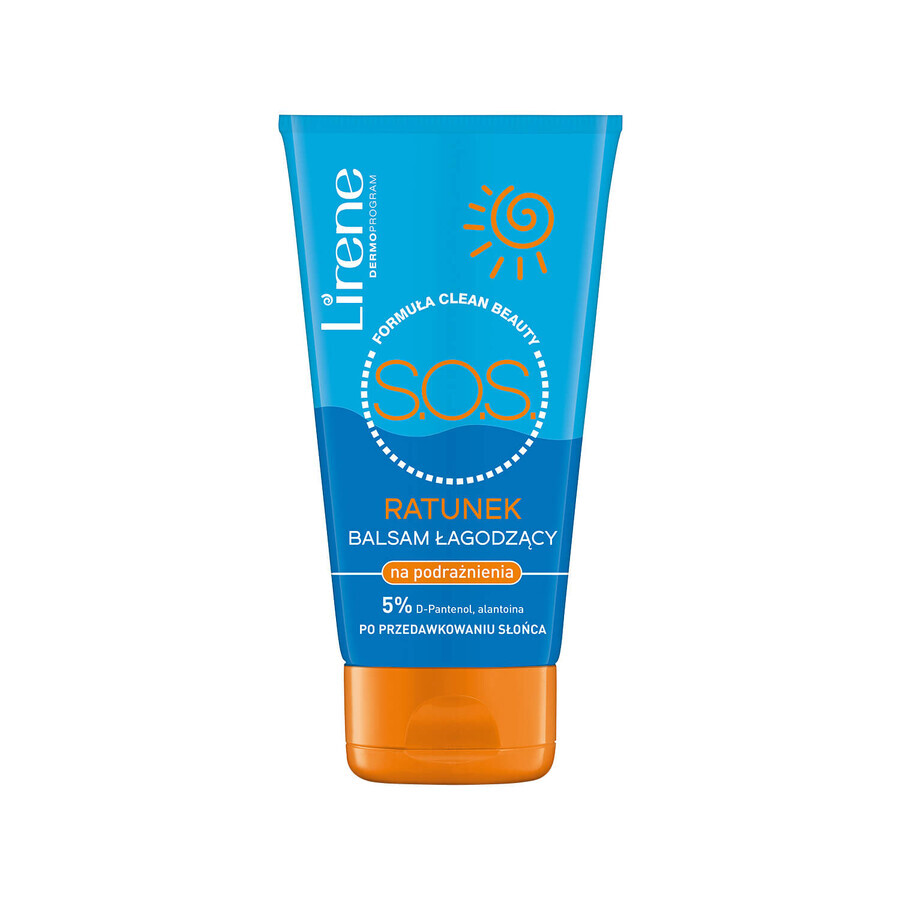 Lirene S.O.S. Rescue, bálsamo calmante para irritaciones, 150 ml