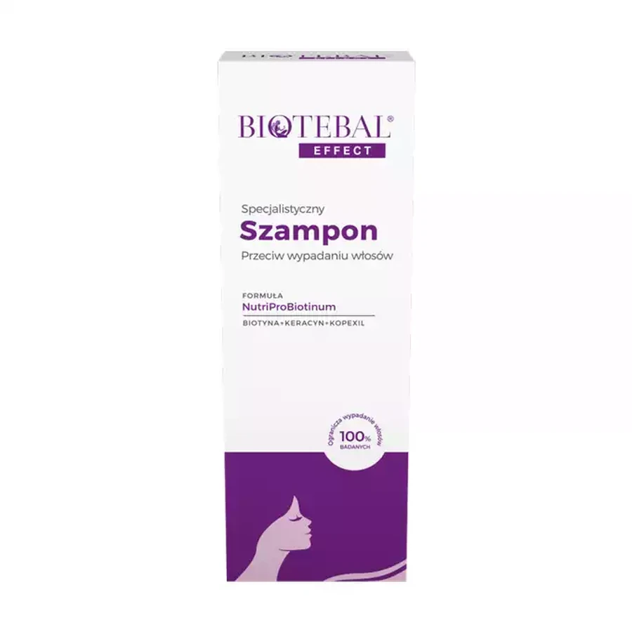 Biotebal Effect, champú especializado contra la caída del cabello, 200 ml