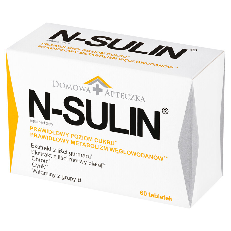 N-Sulin, 60 comprimidos