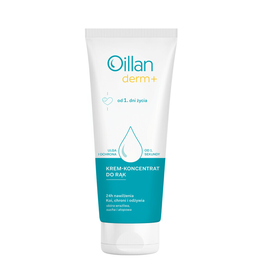 Oillan Derm+, Cream-concentrate for hands, from day 1, 75 ml