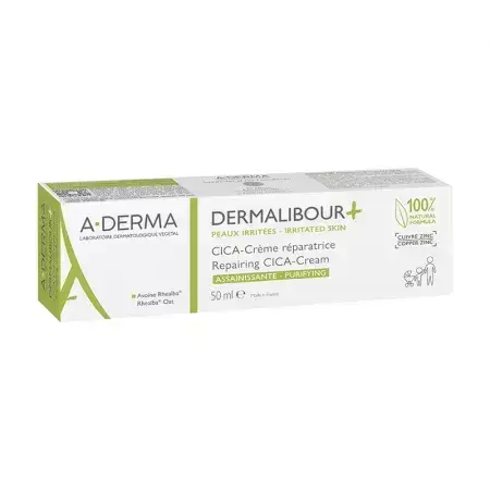 A-Derma Dermalibour Crema Anti-Irritación +Cica, 50 ml