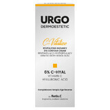 Urgo Dermoestetic C-Vitalize, crema revitalizante e iluminadora para el contorno de ojos, 15 ml