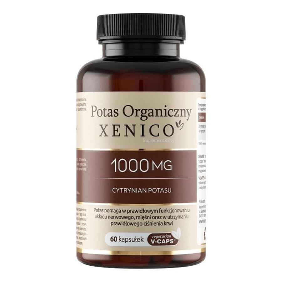 Xenico Potasio Orgánico, 60 cápsulas vegetarianas
