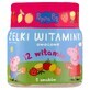 Vitamina Peppa Pig Jelly, sabor fruta, a partir de 3 a&#241;os, 60 piezas