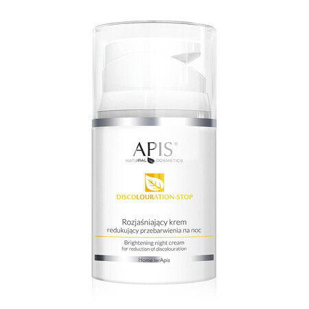 Apis Discolouration-Stop, crema de noche reductora de la decoloración, 50 ml