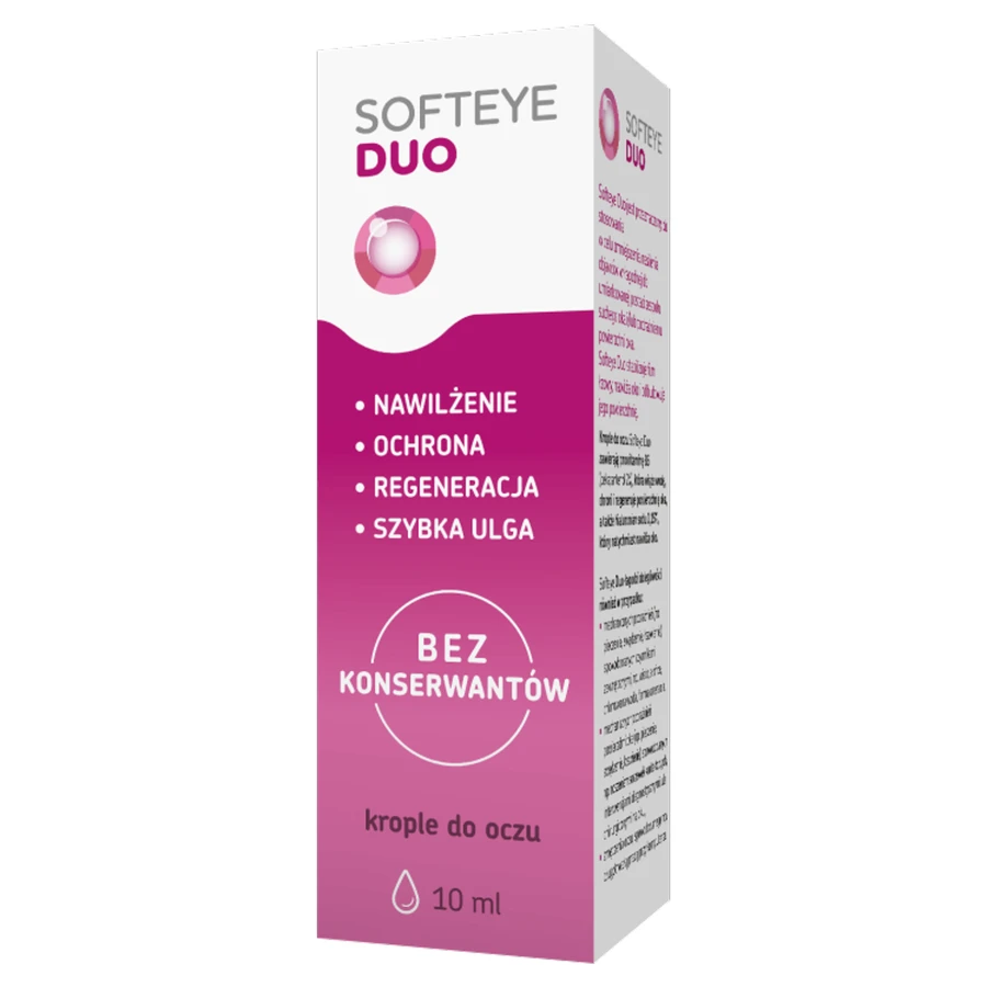 Softeye Duo, gotas para los ojos, 10 ml