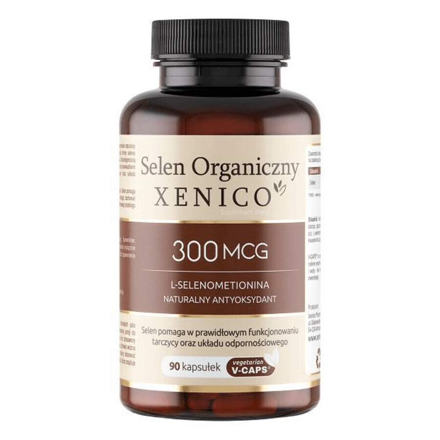 Xenico Organic Selenium, 90 vegetarian capsules