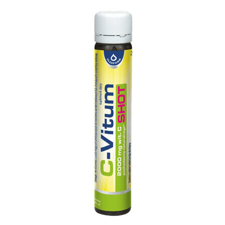 C-Vitum Shot, sinaasappelsmaak, 25 ml