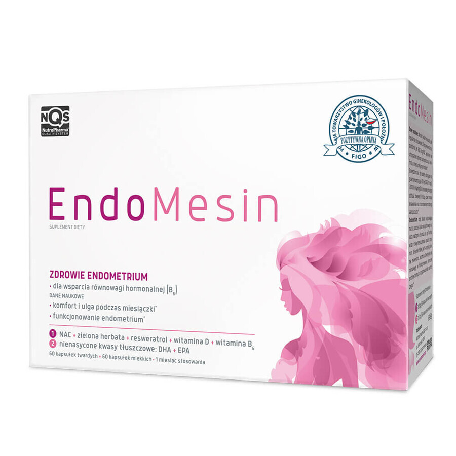 EndoMesin, 60 gélules + 60 gélules molles