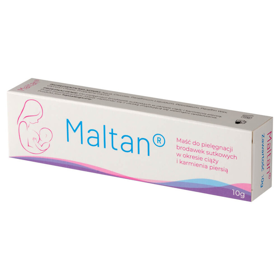 Maltan, Brustwarzenpflegesalbe, 10 g KURZFRISTIGE