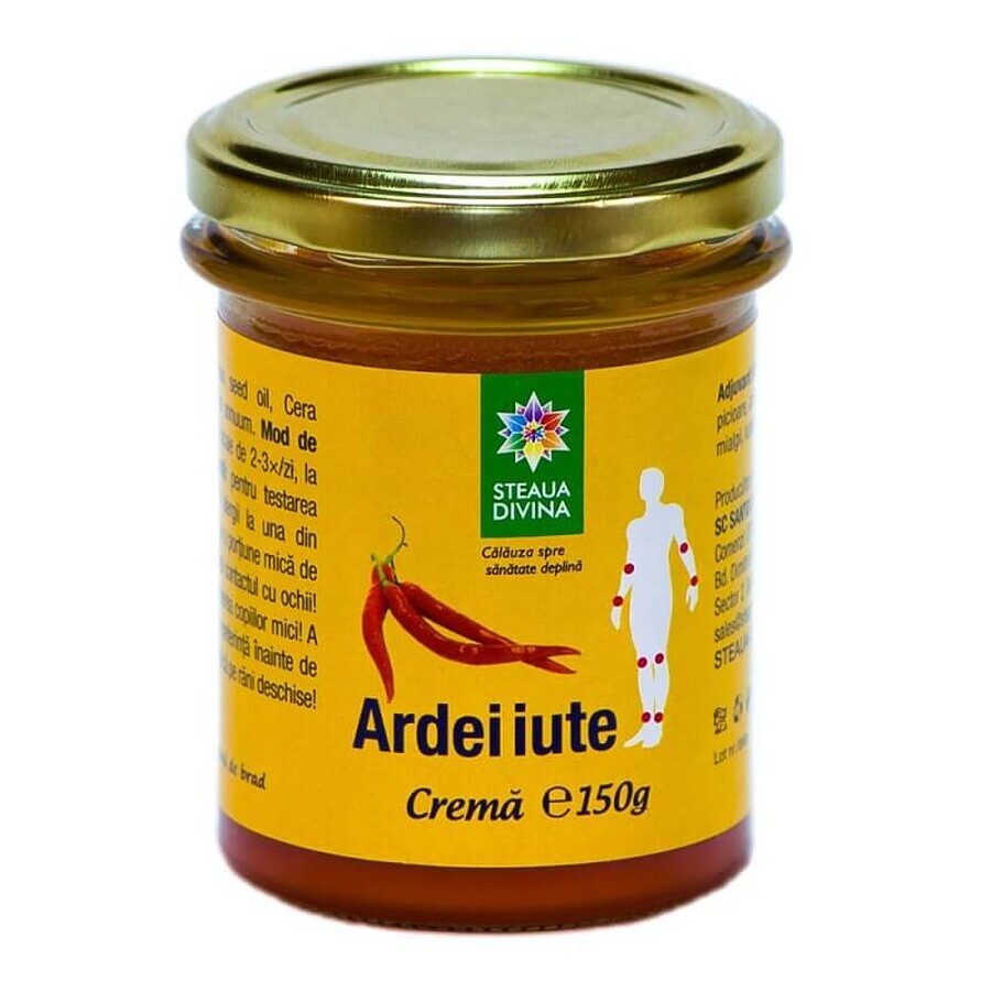 Crème aux piments, 150 g, Divine Star