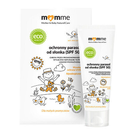 Momme, paraguas de protección solar, SPF 50, 50 ml EMBALAJE DAÑADO