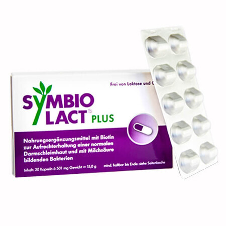 SymbioLact Plus, 30 cápsulas FECHA CORTA