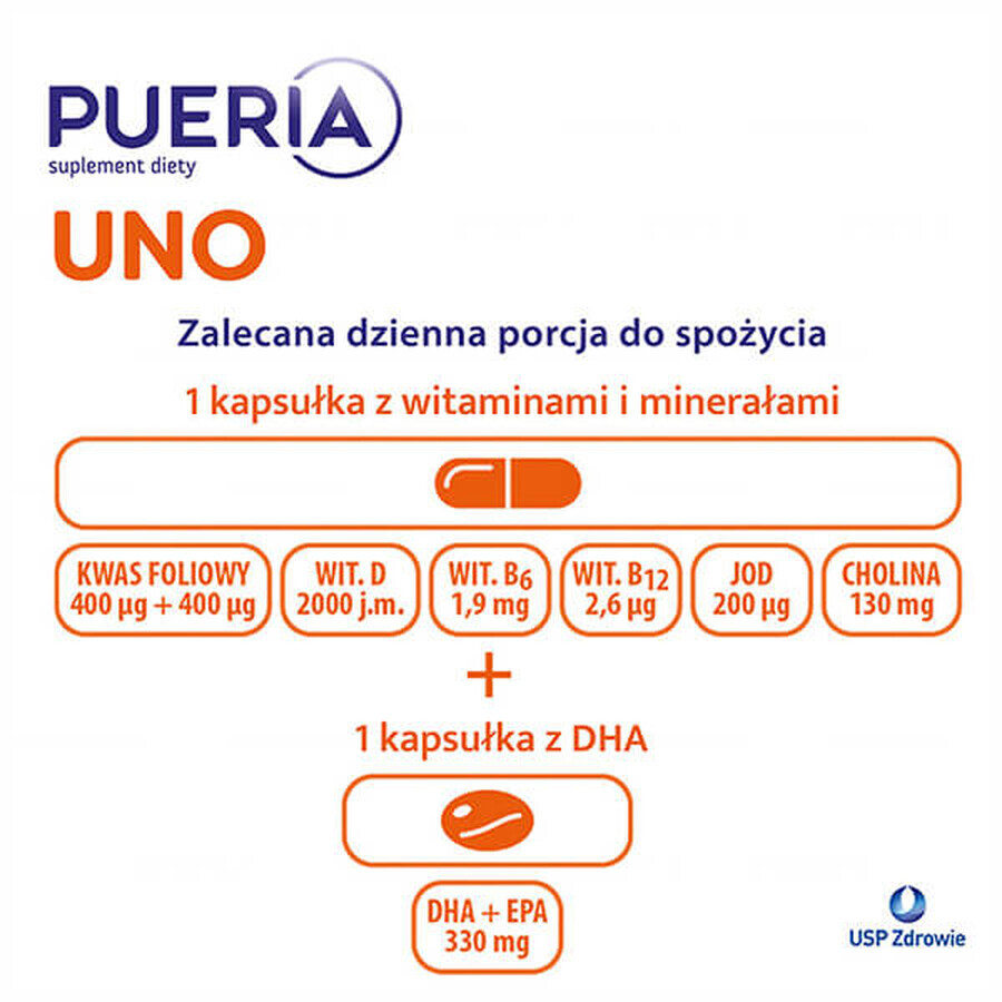 Pueria Uno, 60 cápsulas ENVASE DEFECTUADO